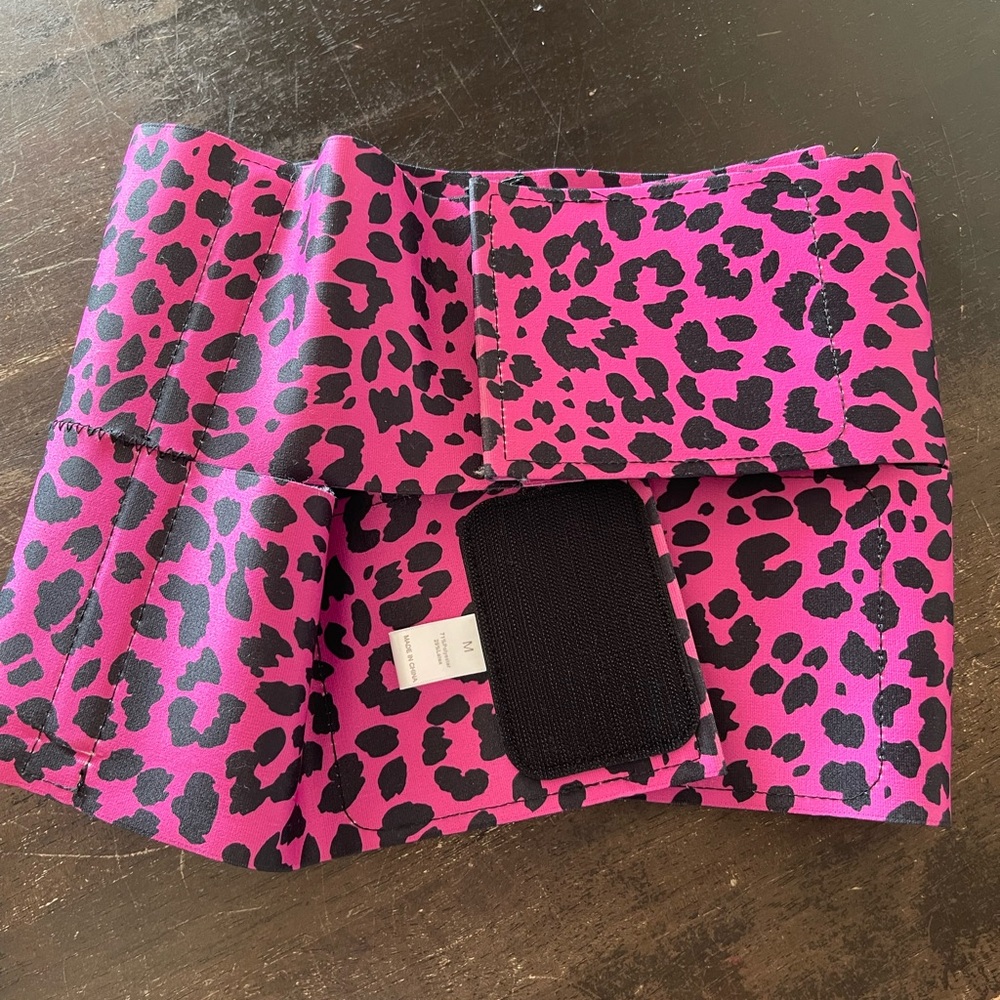 Pink Leopard Print Waist Trainer - Picture 2 of 4